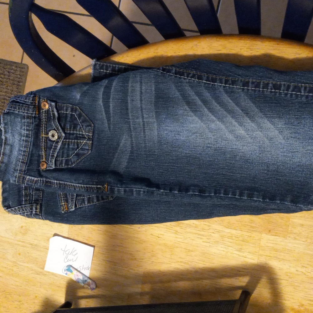 Jeans raw hem super cute - Picture 6 of 7